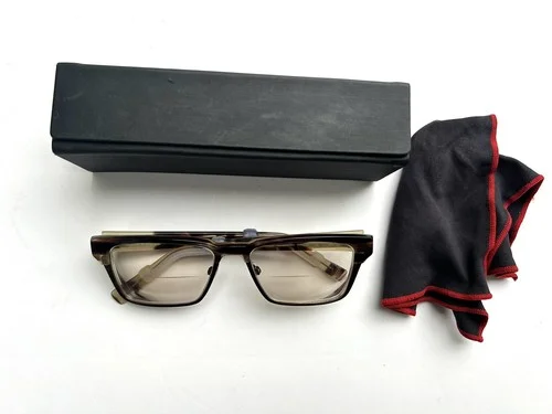 BEVEL Denis Brif Tortiose Eyeglasses 2519 Japan 55 17
