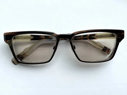 BEVEL Denis Brif Tortiose Eyeglasses 2519 Japan 55 17 2