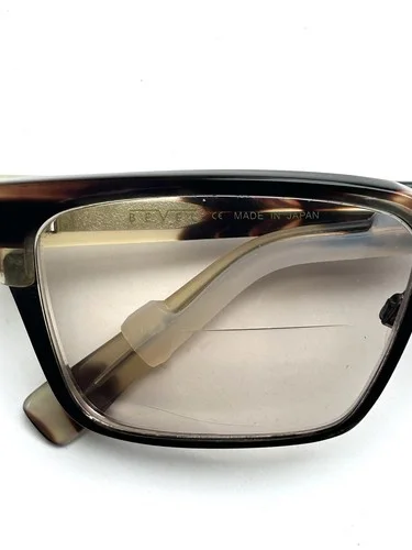 BEVEL Denis Brif Tortiose Eyeglasses 2519 Japan 55 17 3