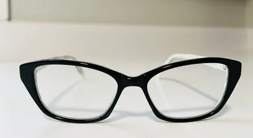 BEVEL Matilda 3659 black optical cat-eye glasses $360 eyeglasses frames Japan