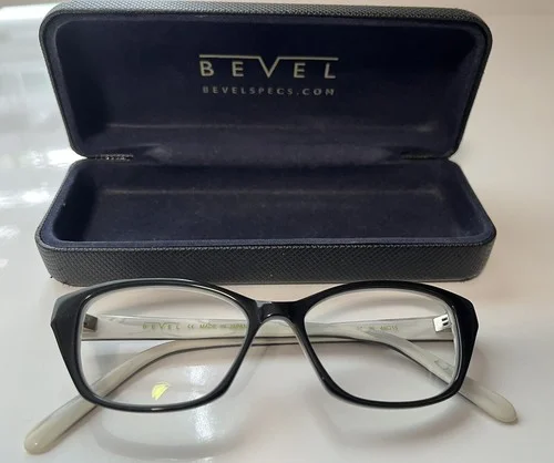 BEVEL Matilda 3659 black optical cat-eye glasses $360 eyeglasses frames Japan 2