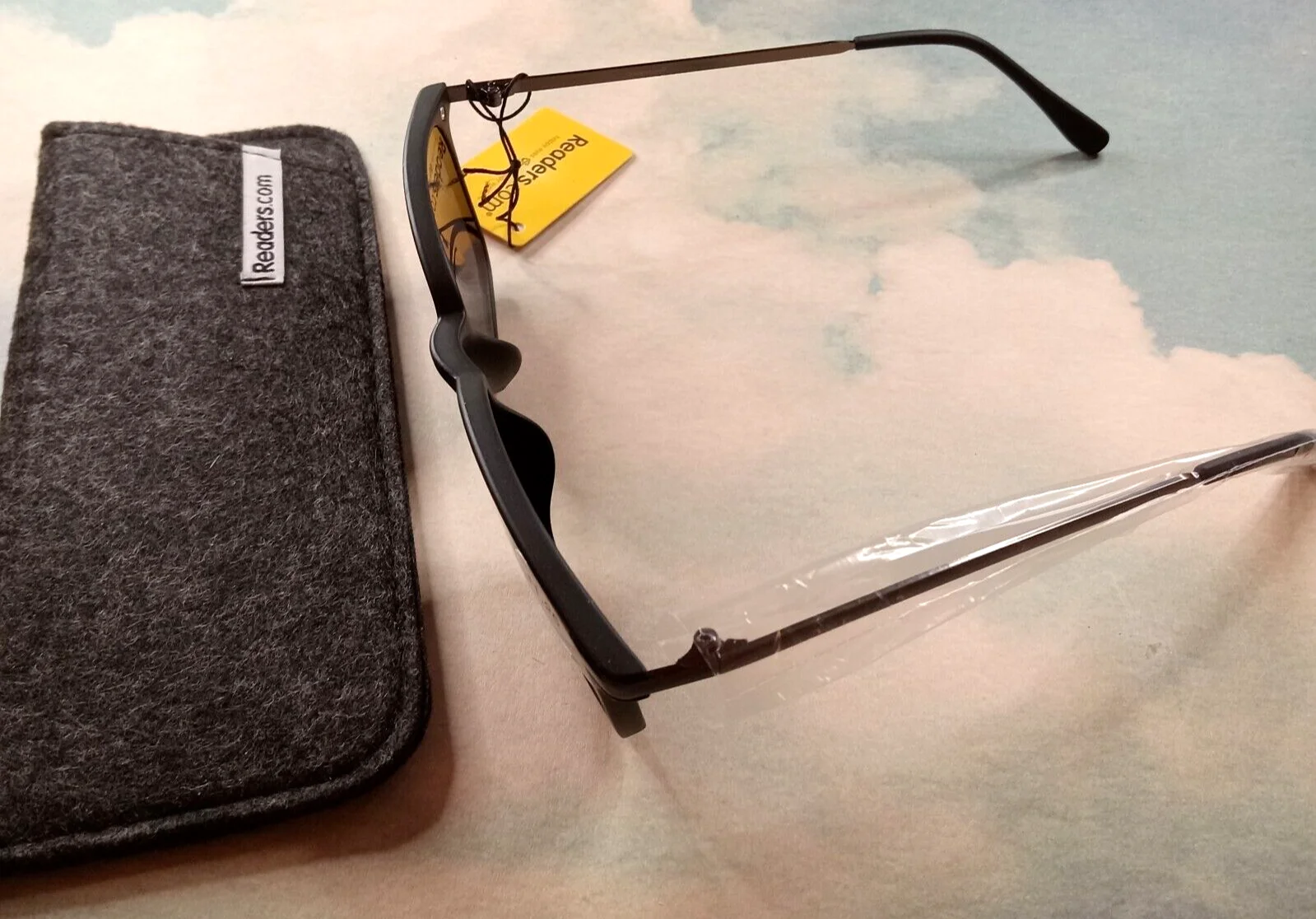Bi-Focal Reading Sunglasses +1.25, Black/Smoke Dodger Design, Readers.com 3
