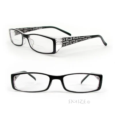 Bifocal Reading Glasses Spring Arms Light Readers 100-350 3