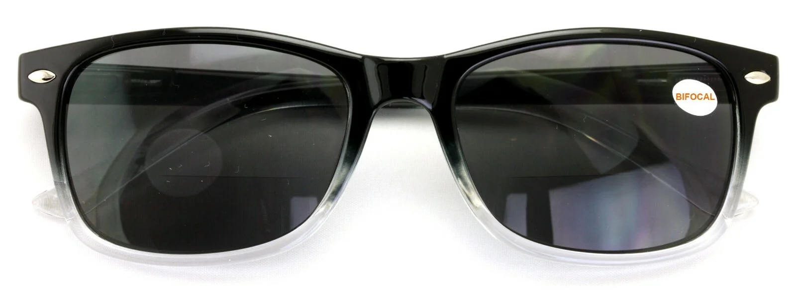 Bifocal Rectangular Lightweight Reading Sunglasses - Outdoor Reader Spring Hinge 4