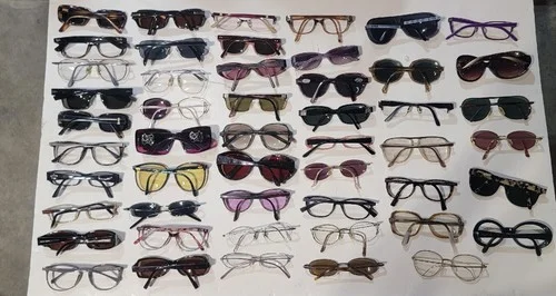 Big Group Lot 50 Ray Ban & more Eyeglass / Sunglasses Frames Read Decription #5 2