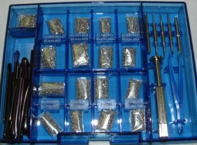 Big Parts Kit #1 For Eyeglasses Frames Screws Nose Pads 4