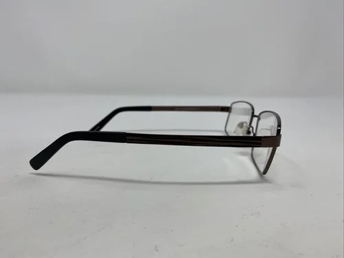 Big & Tall 12 BROWN/BROWN 58-17-145 Metal Full Rim Eyeglasses Frame UY88 4
