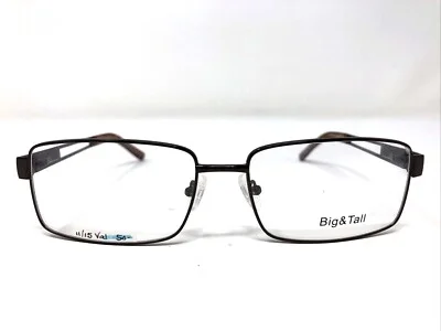 BIG & TALL Eyeglasses Frames BIG AND TALL 6 61-17-150 S. Brown Full Rim W404 1