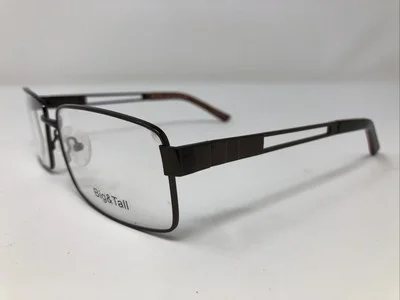 BIG & TALL Eyeglasses Frames BIG AND TALL 6 61-17-150 S. Brown Full Rim W404 2