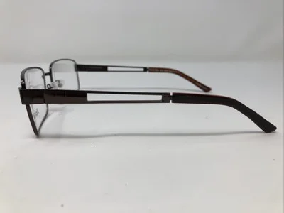 BIG & TALL Eyeglasses Frames BIG AND TALL 6 61-17-150 S. Brown Full Rim W404 3