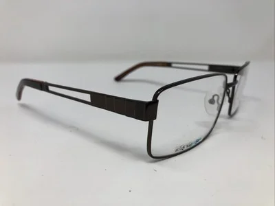 BIG & TALL Eyeglasses Frames BIG AND TALL 6 61-17-150 S. Brown Full Rim W404 4