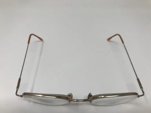Bill Bass Halfrimless Eyeglasses Empire 48-20-135 Light Brown Polish LR55 3