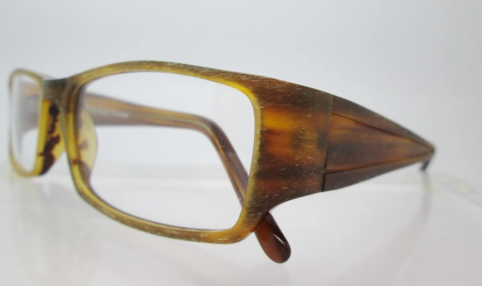 Black Forever Wood U ? 709 402 Eyeglass Frames Glasses Womens Mens Wood Grain 3