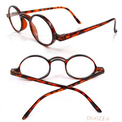 Black Frame Round Glasses Harry Potter Style 3