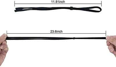 Black Glasses Strap, Sports Sunglasses & Eyeglasses Holder Straps for Men Wom... 4