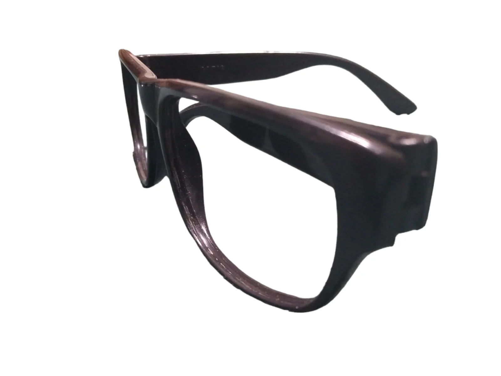 Black Plastic Glasses Frames Only No Lenses For Costume / Play 2