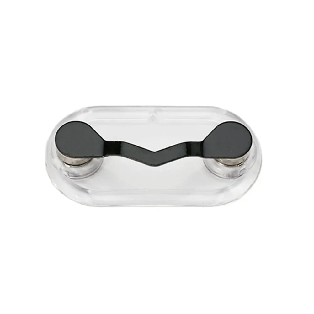 Black Universal Fit Car Sun Visor Snap-On Clip Mount Eye Glasses Case Holder Box 3