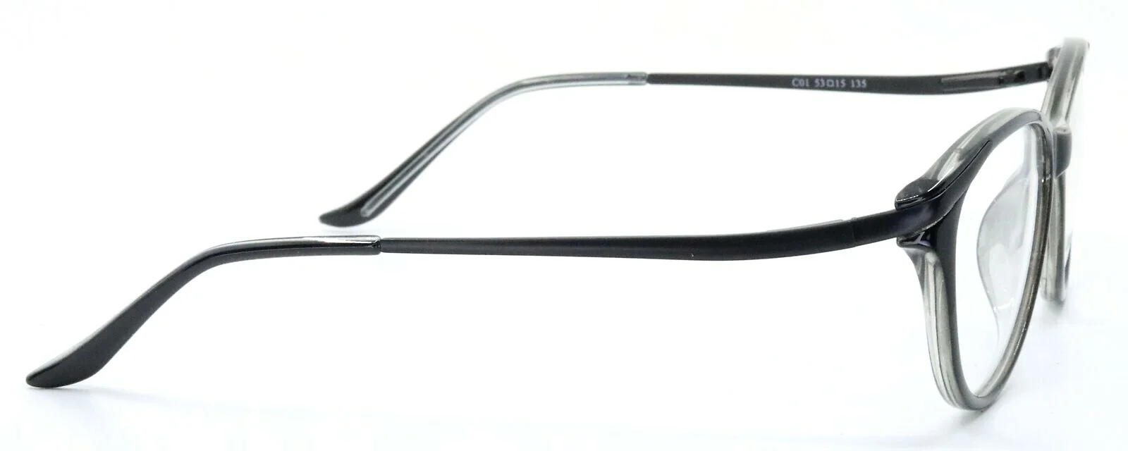 BLINK 2071 C01 Black on Crystal Womens Cat Eye Eyeglasses Frames 53-15-135 4