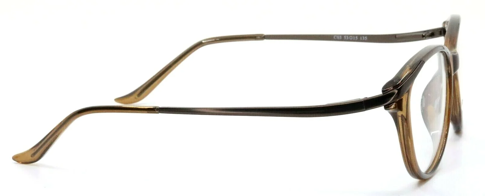 BLINK 2071 C03 Brown on Crystal Womens Cat Eye Eyeglasses Frames 53-15-135 4