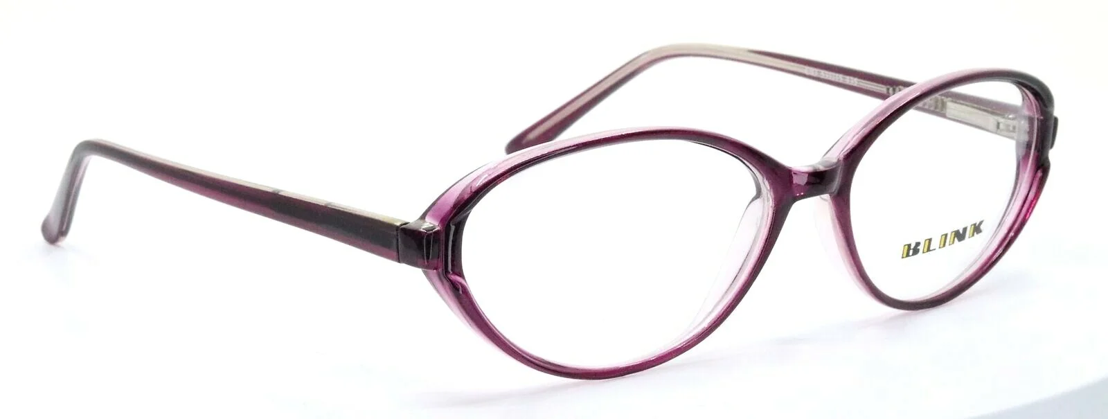 BLINK 2072 C03 Purple Crystal Womens Oval Full Rim Eyeglasses Frames 53-15-135 3