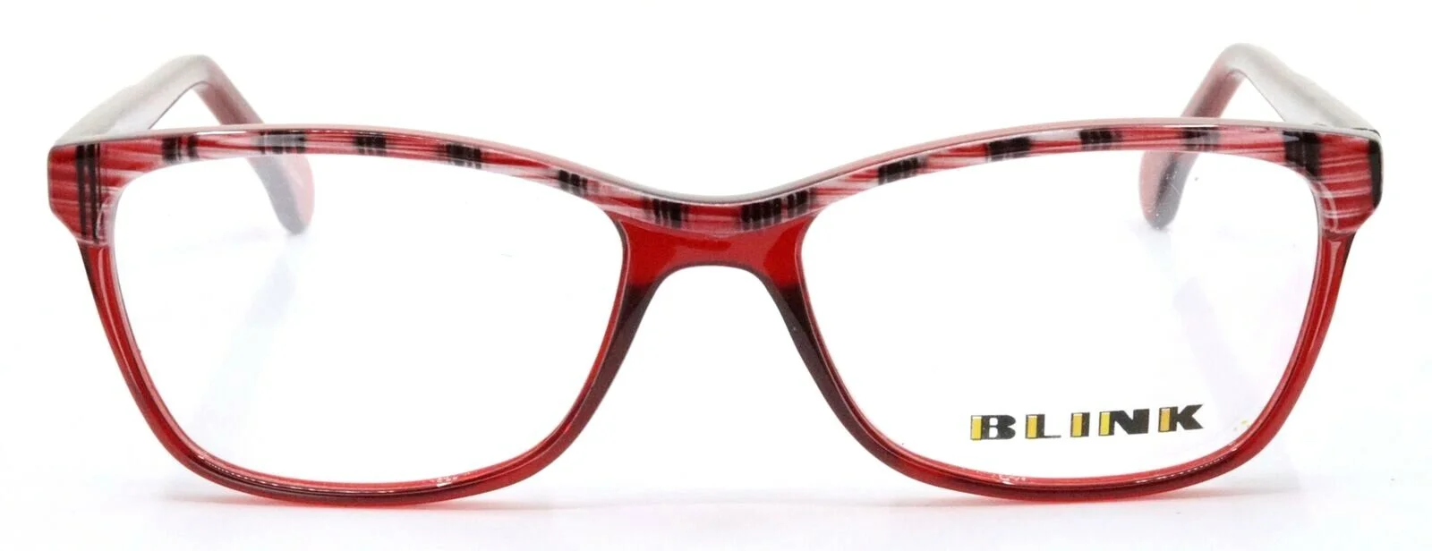 BLINK 2076 C02 Red Cat Eye Womens Full Rim Eyeglasses Frames 49-16-130 2