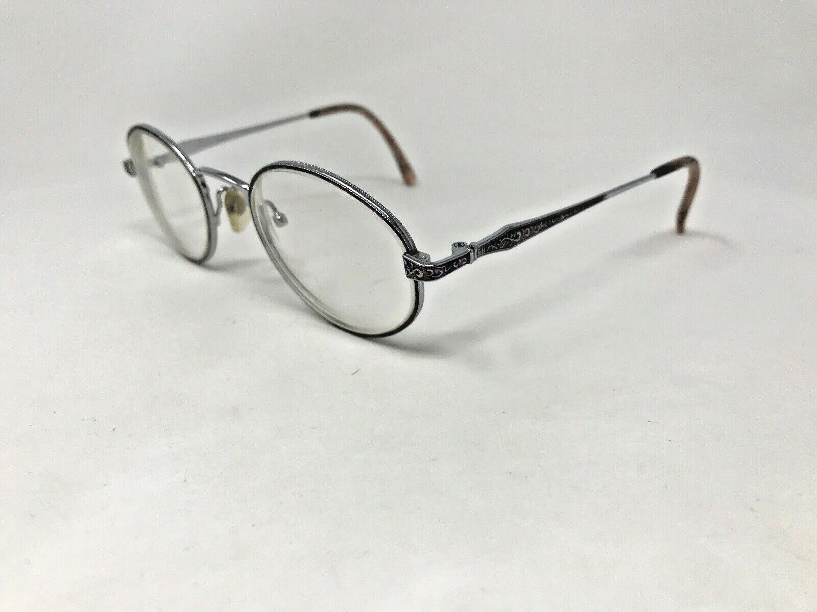 BLUE BOY “SEATTLE” Eyeglasses Frame Japan 50-24-140 Purple Tortoise/Silver ES08