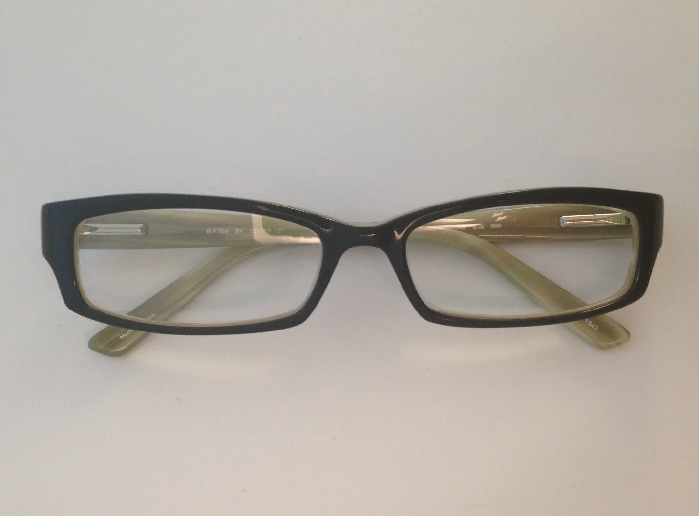 Blue Moon BM 808 Black With Silver Studs Full-Rim Eyeglass Frames 52-16-130