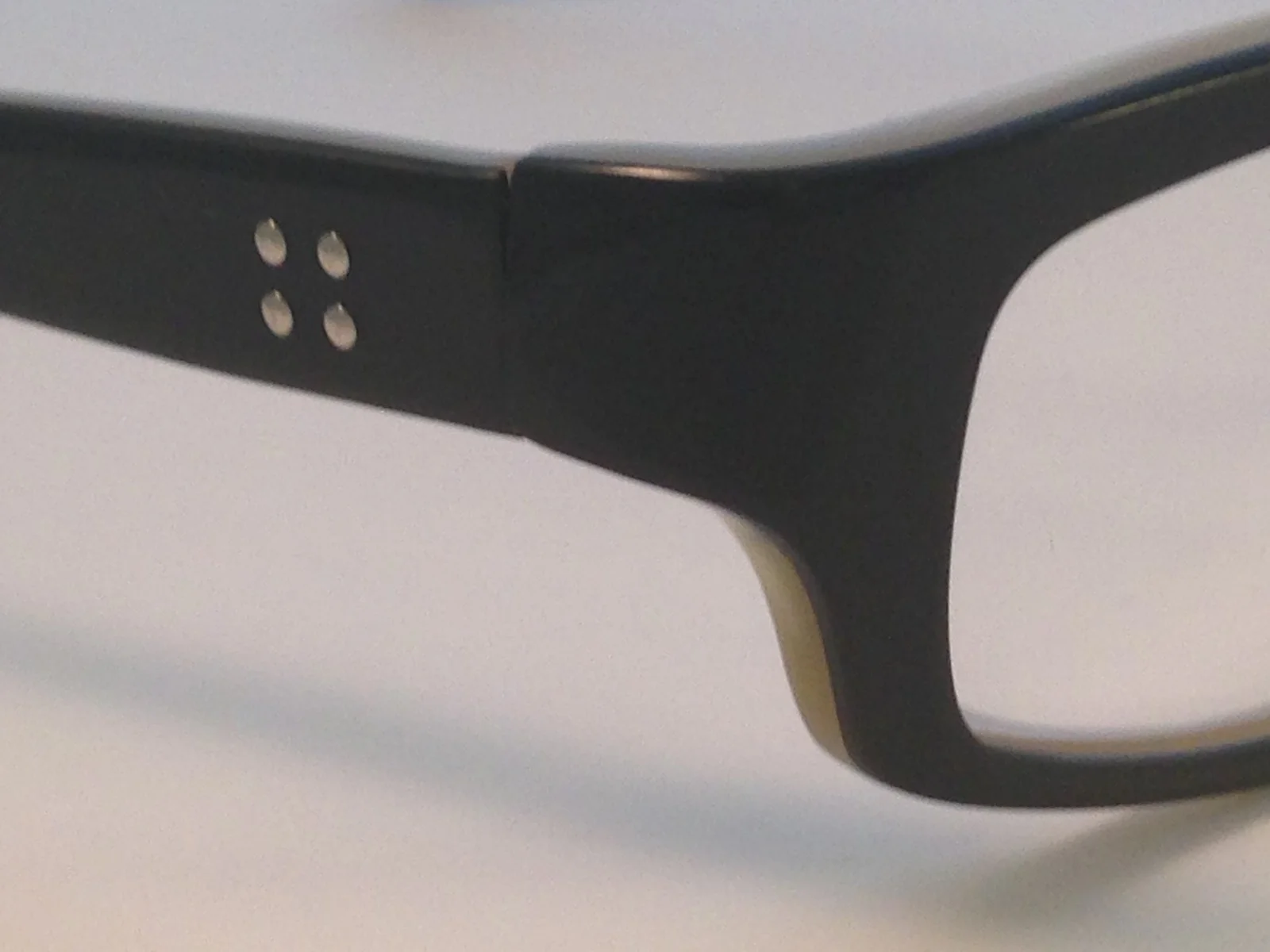 Blue Moon BM 808 Black With Silver Studs Full-Rim Eyeglass Frames 52-16-130 2