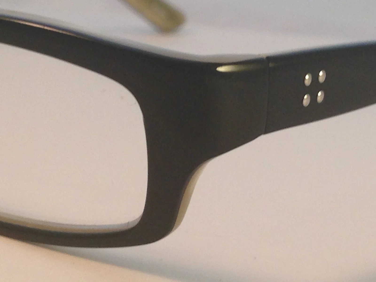 Blue Moon BM 808 Black With Silver Studs Full-Rim Eyeglass Frames 52-16-130 3