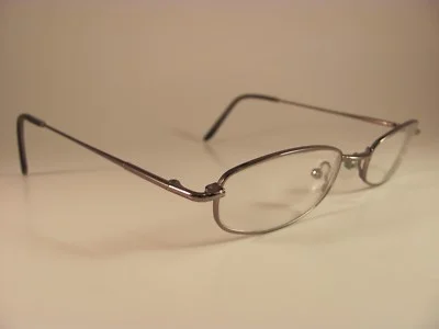 Blue Moon BM405 Silver Gunmetal Full-Rim RX Eyeglass Frames 49-19-135