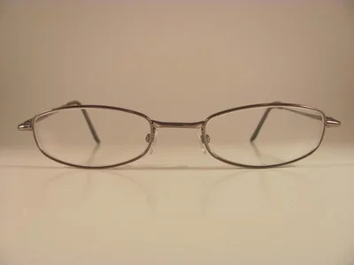 Blue Moon BM405 Silver Gunmetal Full-Rim RX Eyeglass Frames 49-19-135 3