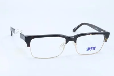 Blue Moon BM7004 Tortoise Square Men Full Rim 55-18-140 Eyeglasses Frames 3