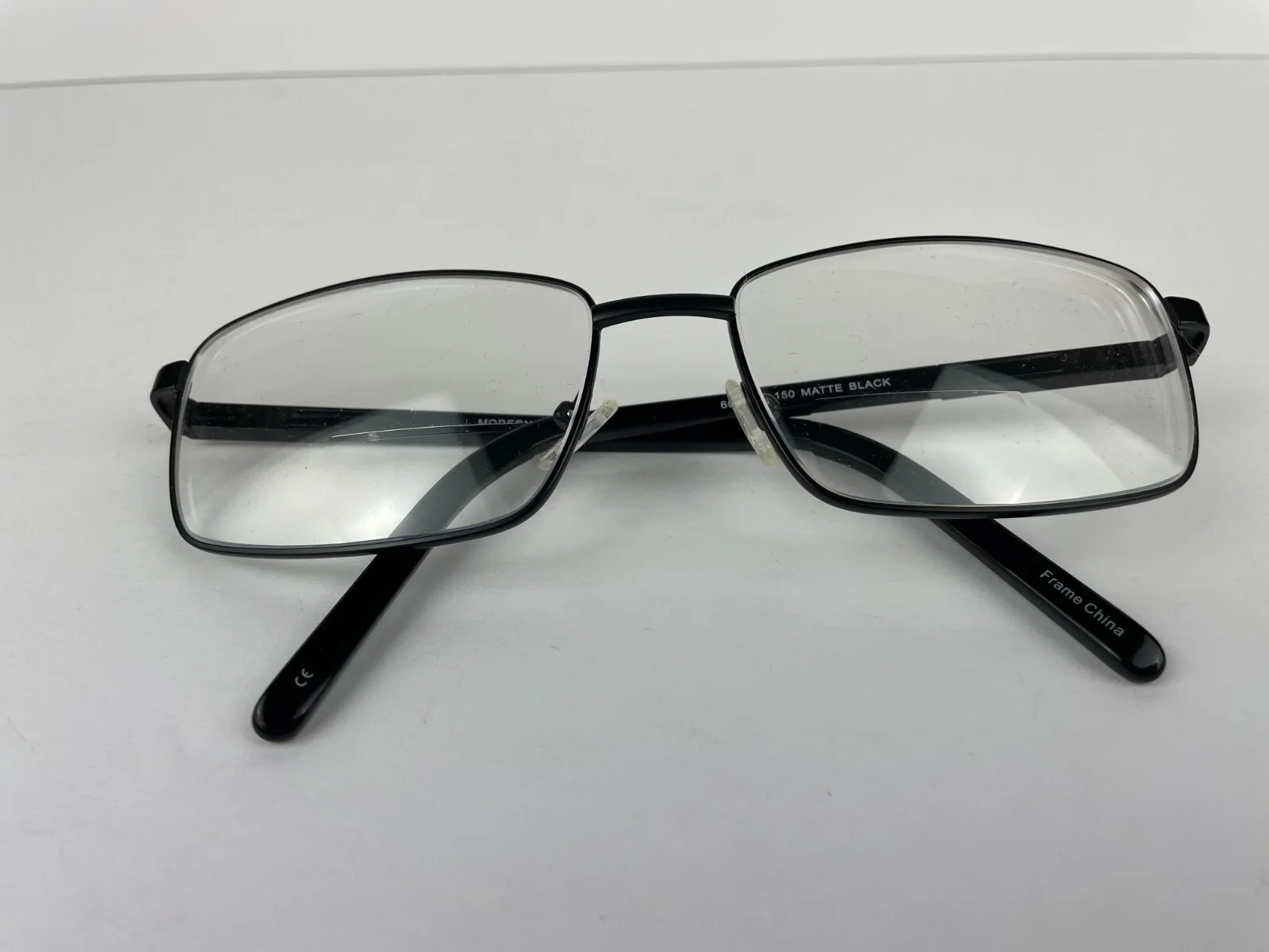 BMEC BIG TALL BIG FISH EYEGLASS FRAMES 60-18-150 BLACK With Case/Lens Bifocal 1