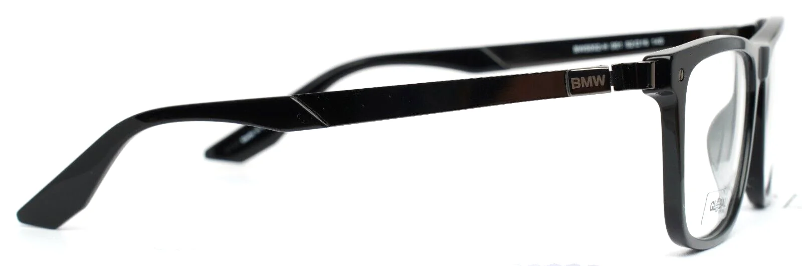 BMW BW5002-H 001 Black Mens Square Full Rim Eyeglasses 52-16-145 B:39 4