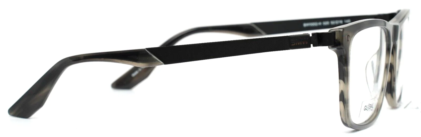BMW BW5002-H 020 Gray Mens Square Full Rim Eyeglasses 52-16-145 B:39 4
