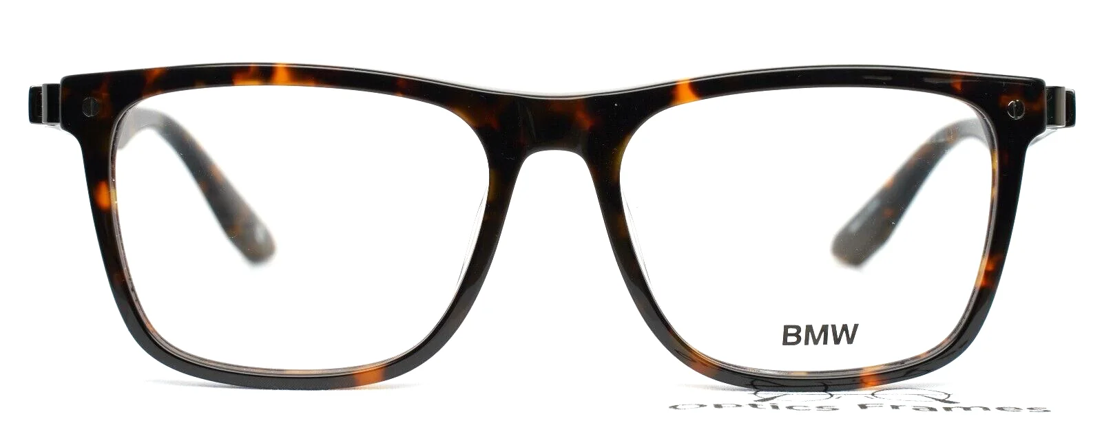 BMW BW5002-H 052 Dark Havana Mens Square Full Rim Eyeglasses 52-16-145 B:39 2