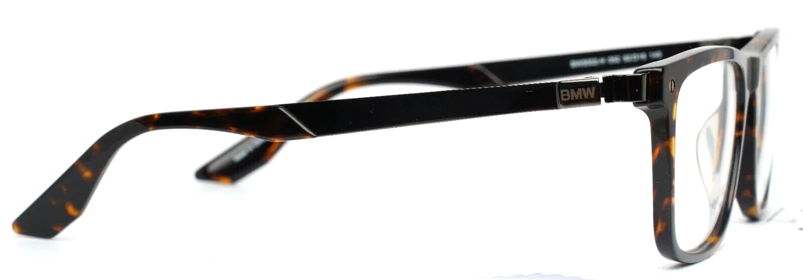 BMW BW5002-H 052 Dark Havana Mens Square Full Rim Eyeglasses 52-16-145 B:39 4