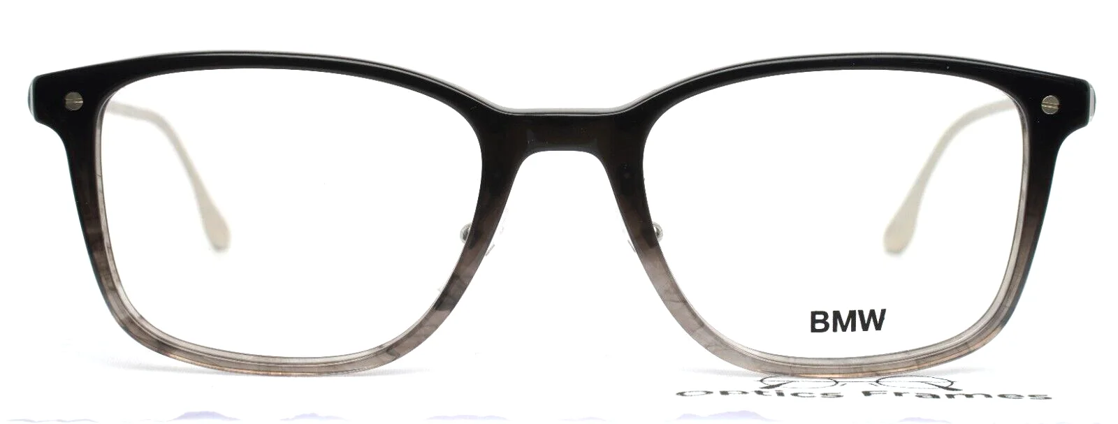 BMW BW5014 005 Black Mens Square Full Rim Eyeglasses Frames 54-20-145 B:41 2