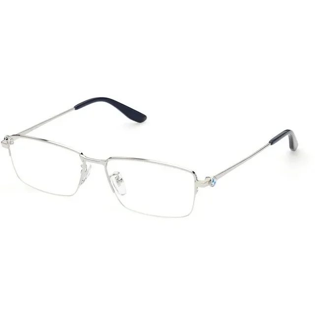 BMW BW5038-H 016 Silver Semi Rim Optical Eyeglasses Frame 56-16-150 Global Fit