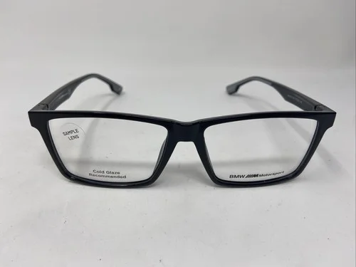 BMW MOTORSPORT EYEGLASSES BS 5003 001 57/15/145 GLOSSY BLACK K664