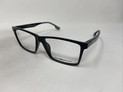 BMW MOTORSPORT EYEGLASSES BS 5003 001 57/15/145 GLOSSY BLACK K664 3