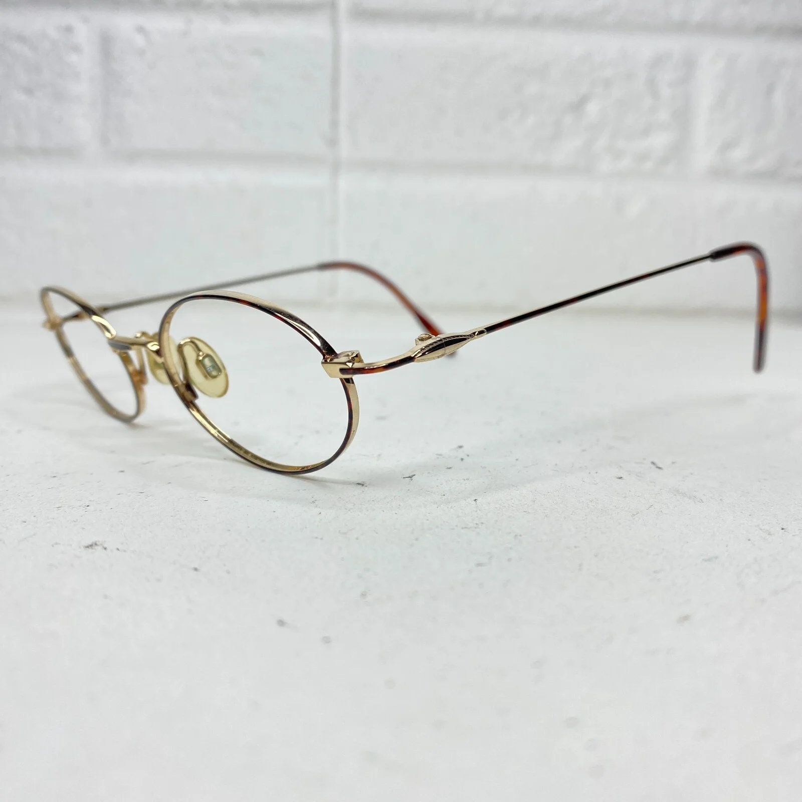 BOB MACKIE 776 Eyeglasses Frames Brown Tortoise Round Full Rim 18291 2