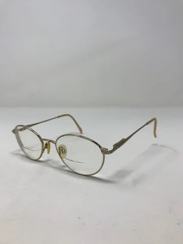 Bob Mackie Eyeglass Frames 830 Gold 130mm Full Rim QK40 1