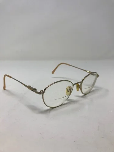 Bob Mackie Eyeglass Frames 830 Gold 130mm Full Rim QK40 4