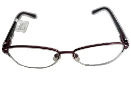 Bob Mackie Womenes B113 BUR Eyeglass Frames Size 55-16-140 1