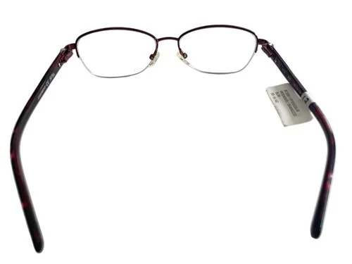 Bob Mackie Womenes B113 BUR Eyeglass Frames Size 55-16-140 4