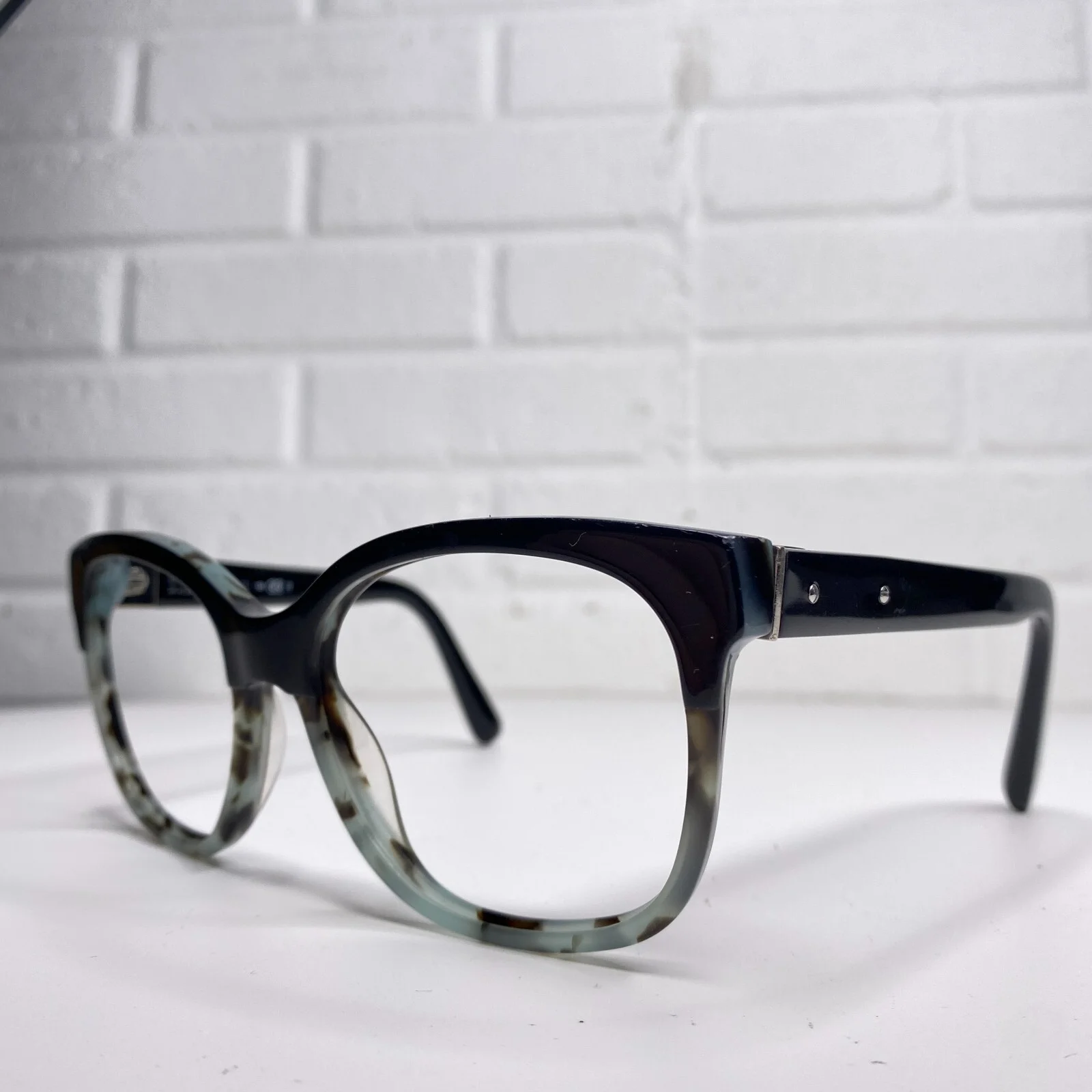 Bobbi Brown Eyeglasses Frames Black Blue The Gretta/s 0DU6 23434 2