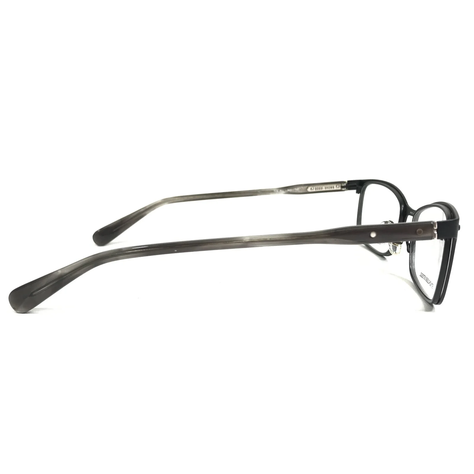 Bobbi Brown Eyeglasses Frames THE JILL 003 Black Brown Rectangular 52-16-140 4