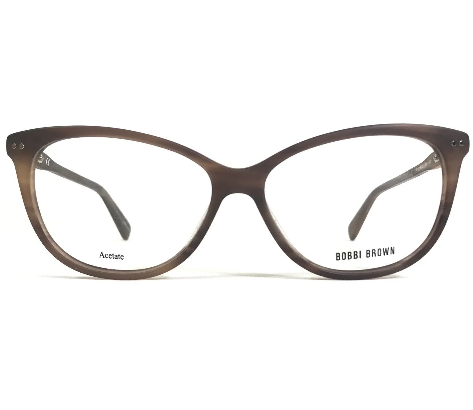 Bobbi Brown Eyeglasses Frames THE MICHELLE GMV Brown Cat Eye Full Rim 53-14-140