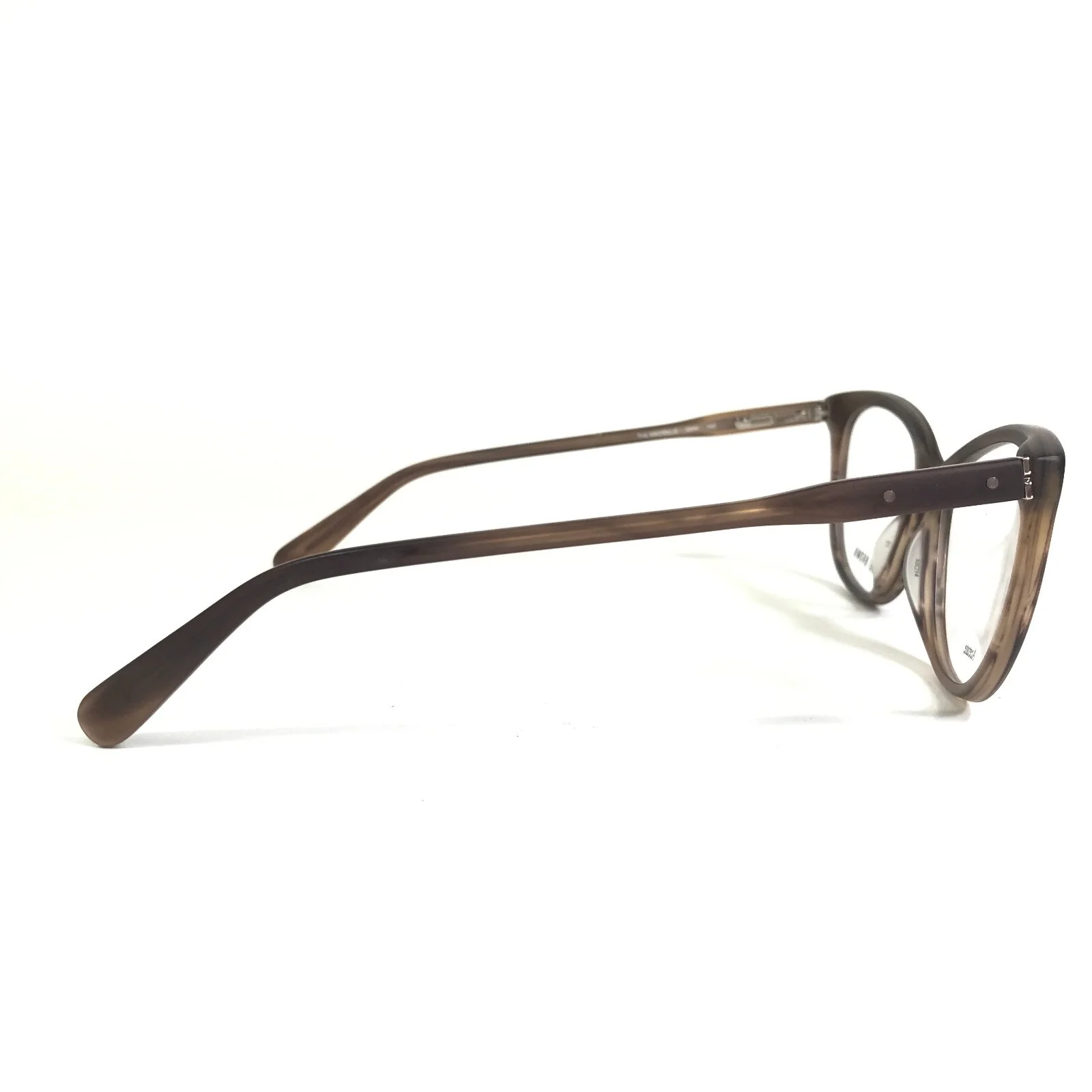 Bobbi Brown Eyeglasses Frames THE MICHELLE GMV Brown Cat Eye Full Rim 53-14-140 3